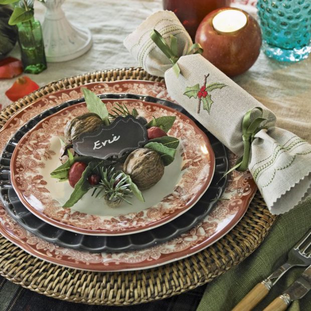 mesa de Navidad mesa de Navidad