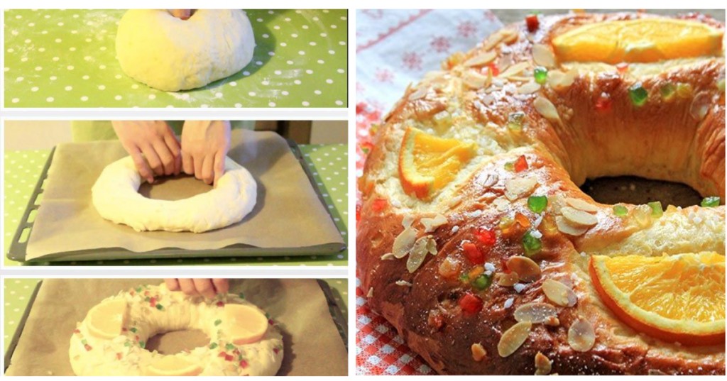RECETA DEL ROSCÓN DE REYES, ¡APRENDE A HACERLO TU MISMO!