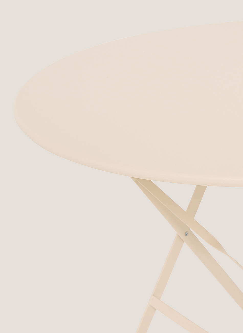 Mesa bistró blanca