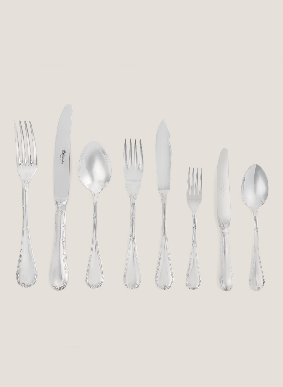 Cubertería plata