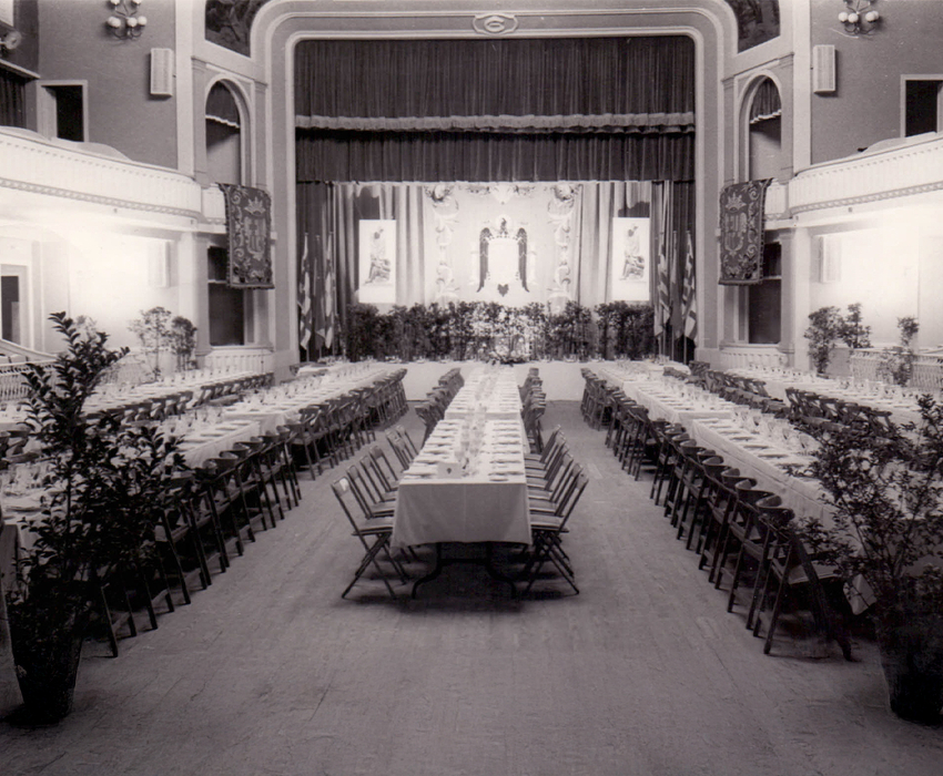 Banquete institucional 1970