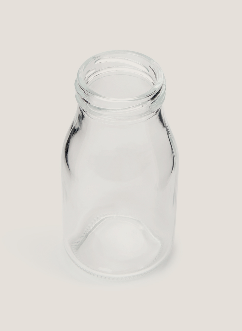 Botella cristal con tapa