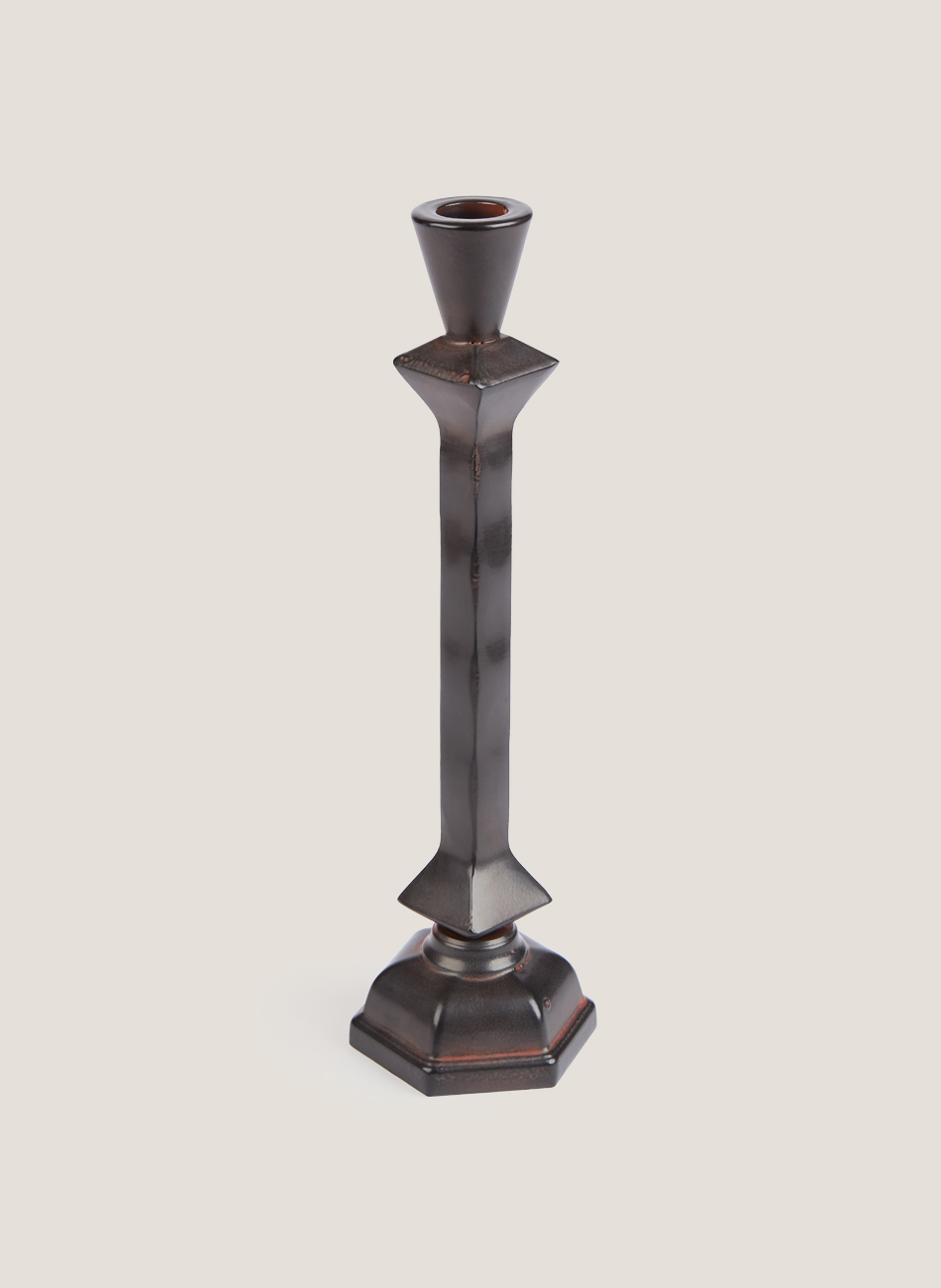 Candelabro óxido recto