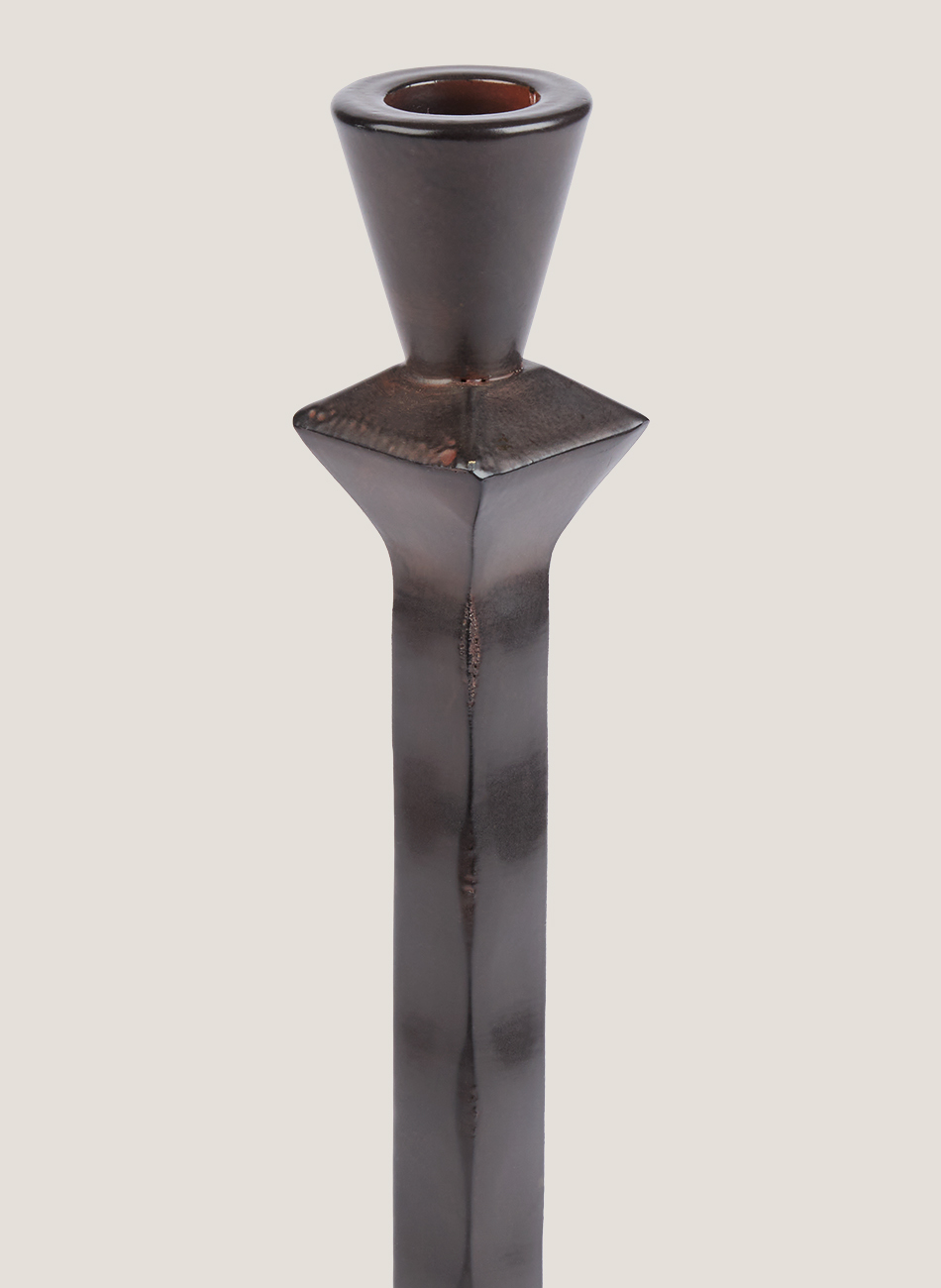 Candelabro óxido recto
