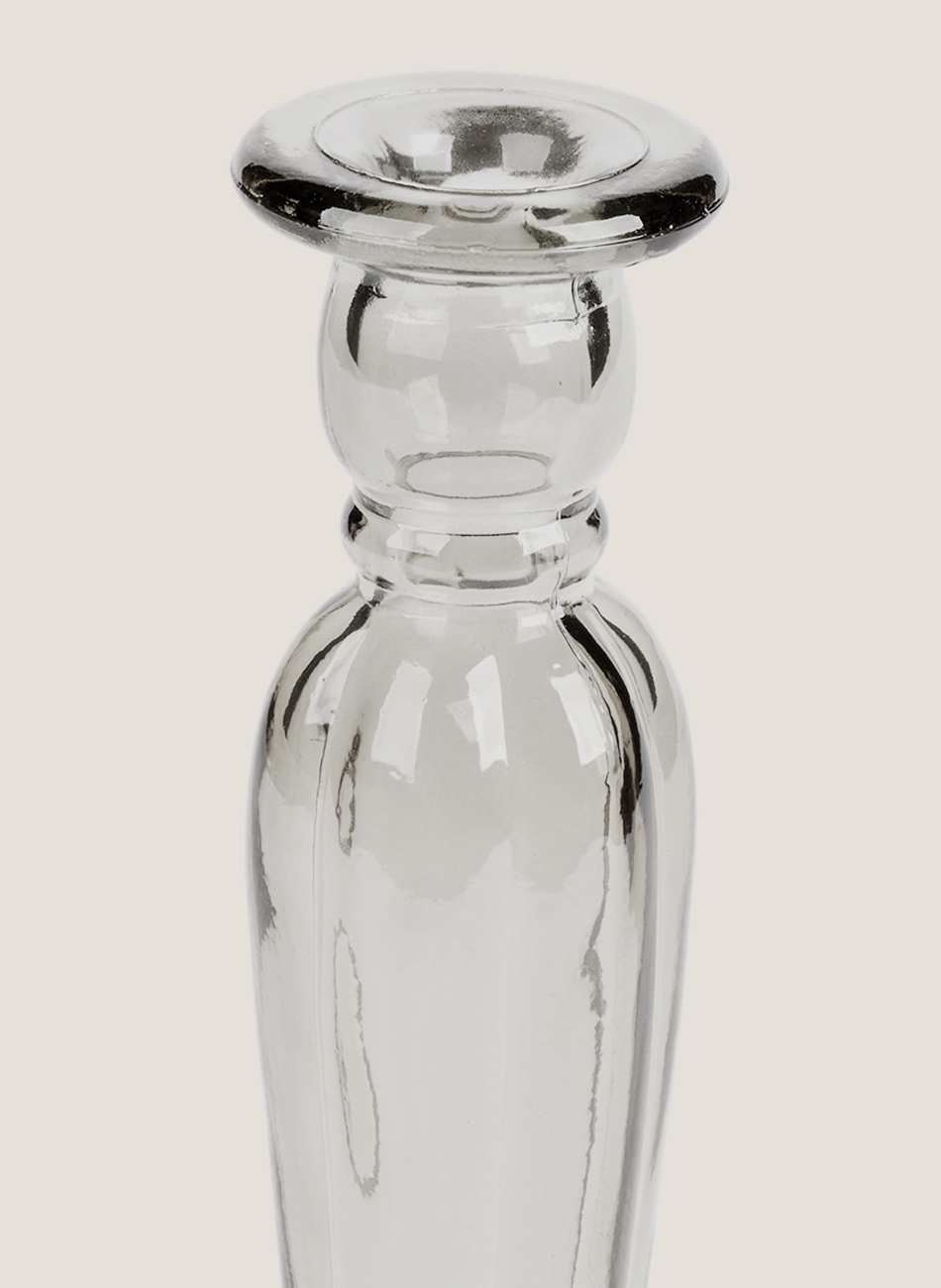 Candelabro cristal ocre