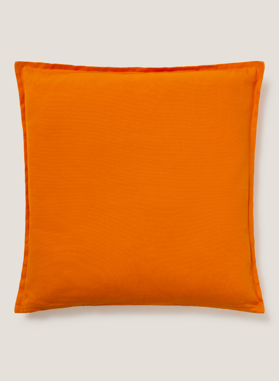 Cojín naranja liso