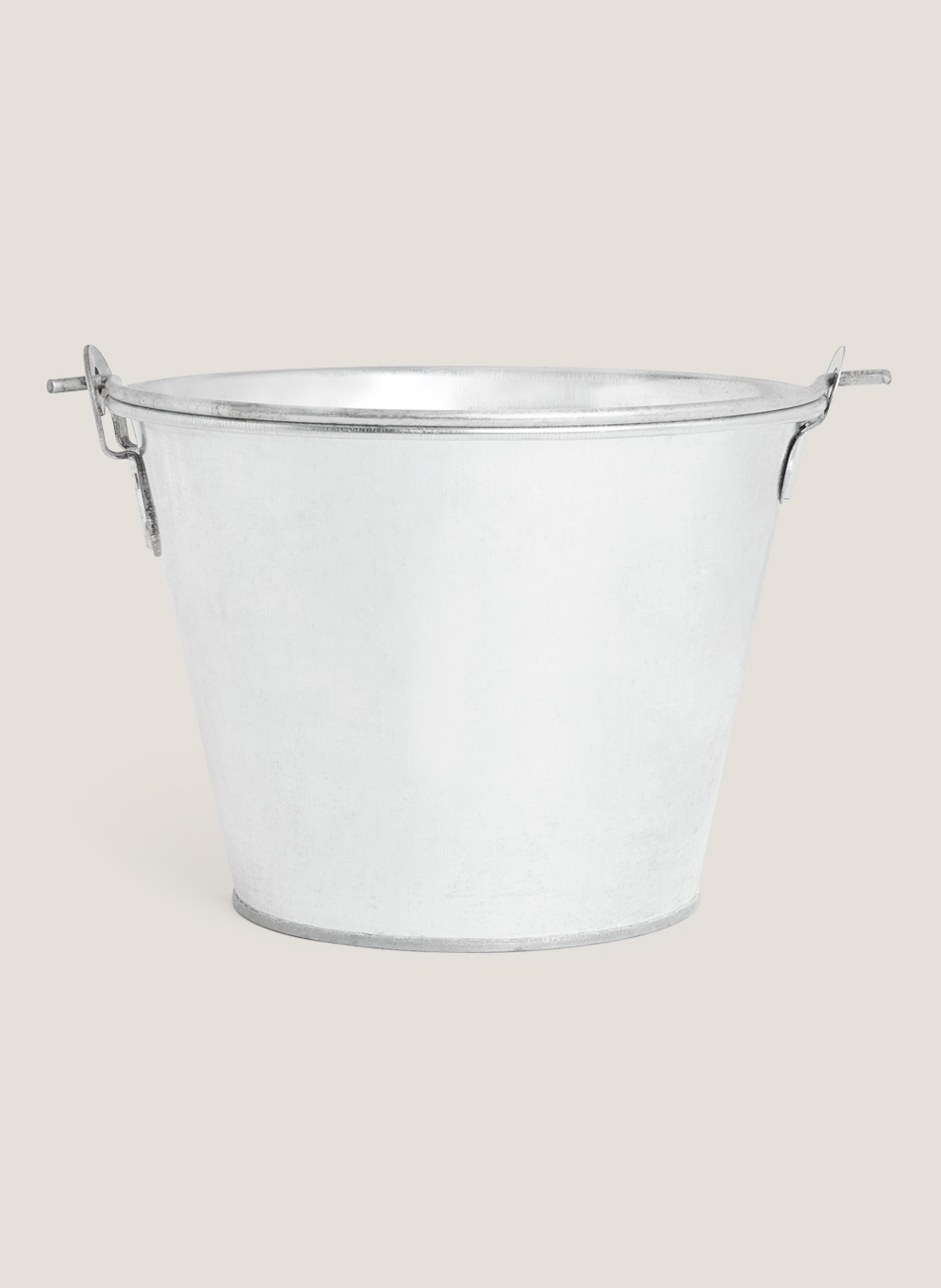 Cubos metal con abridor