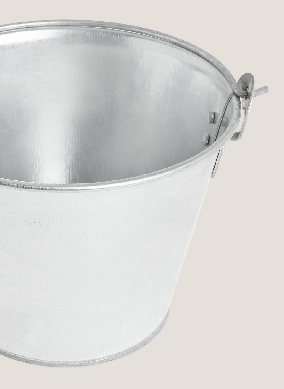 Cubos metal con abridor