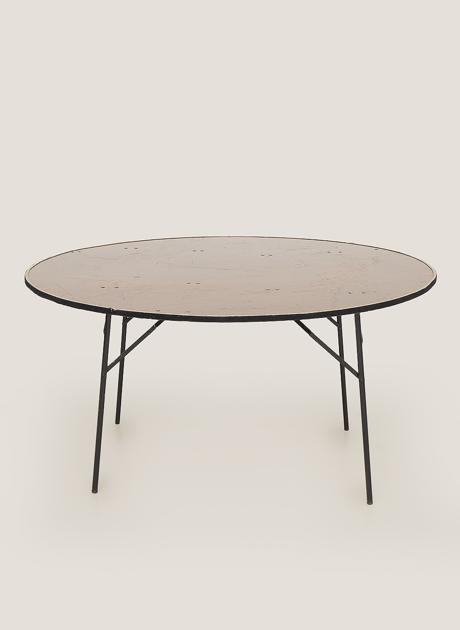 Mesa redonda madera