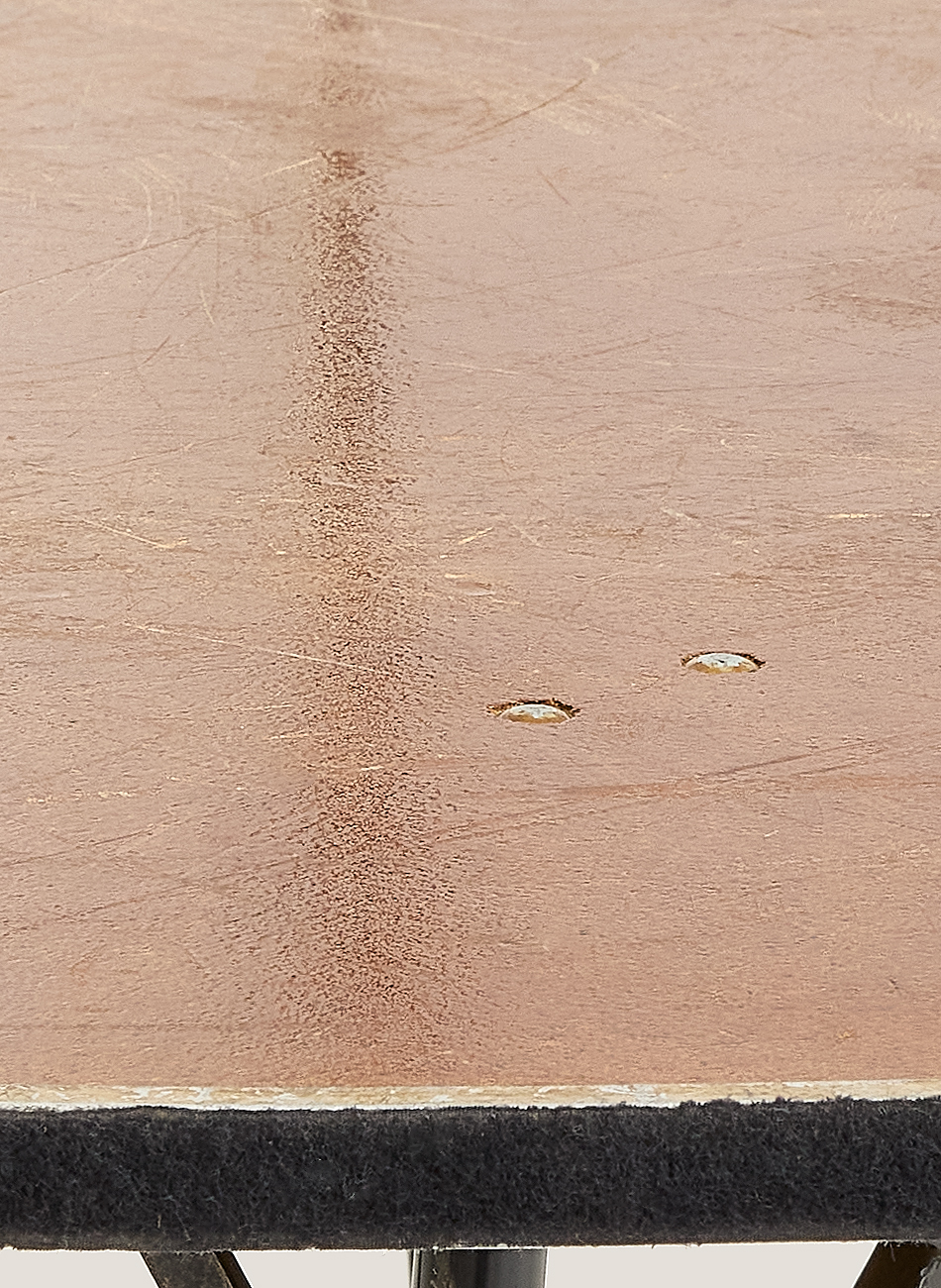 Mesa redonda madera