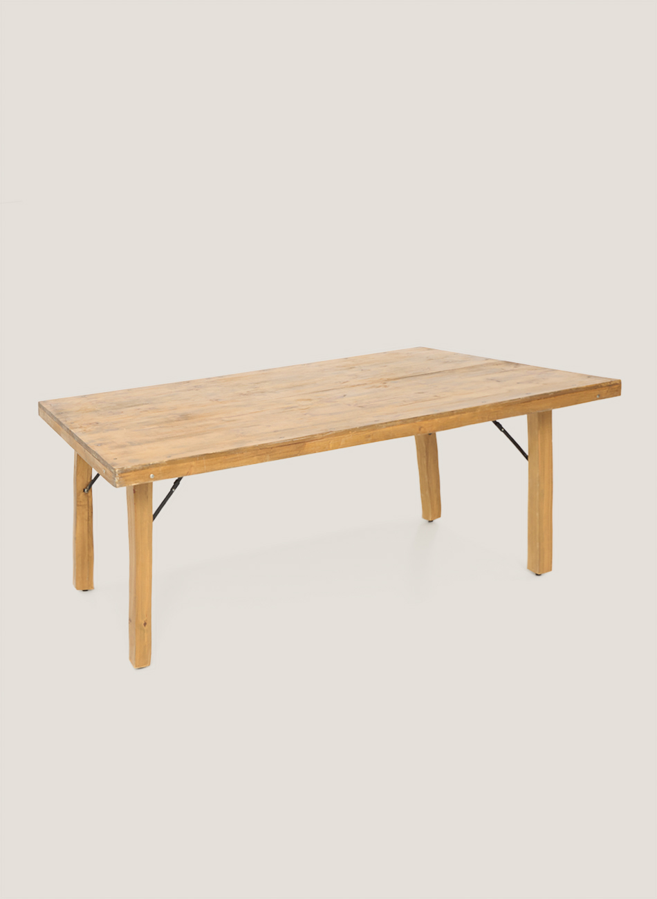 Mesa wood 2 metros