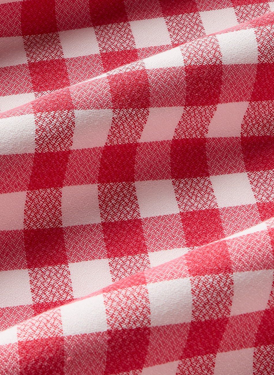 Cuadros rojos-blancos