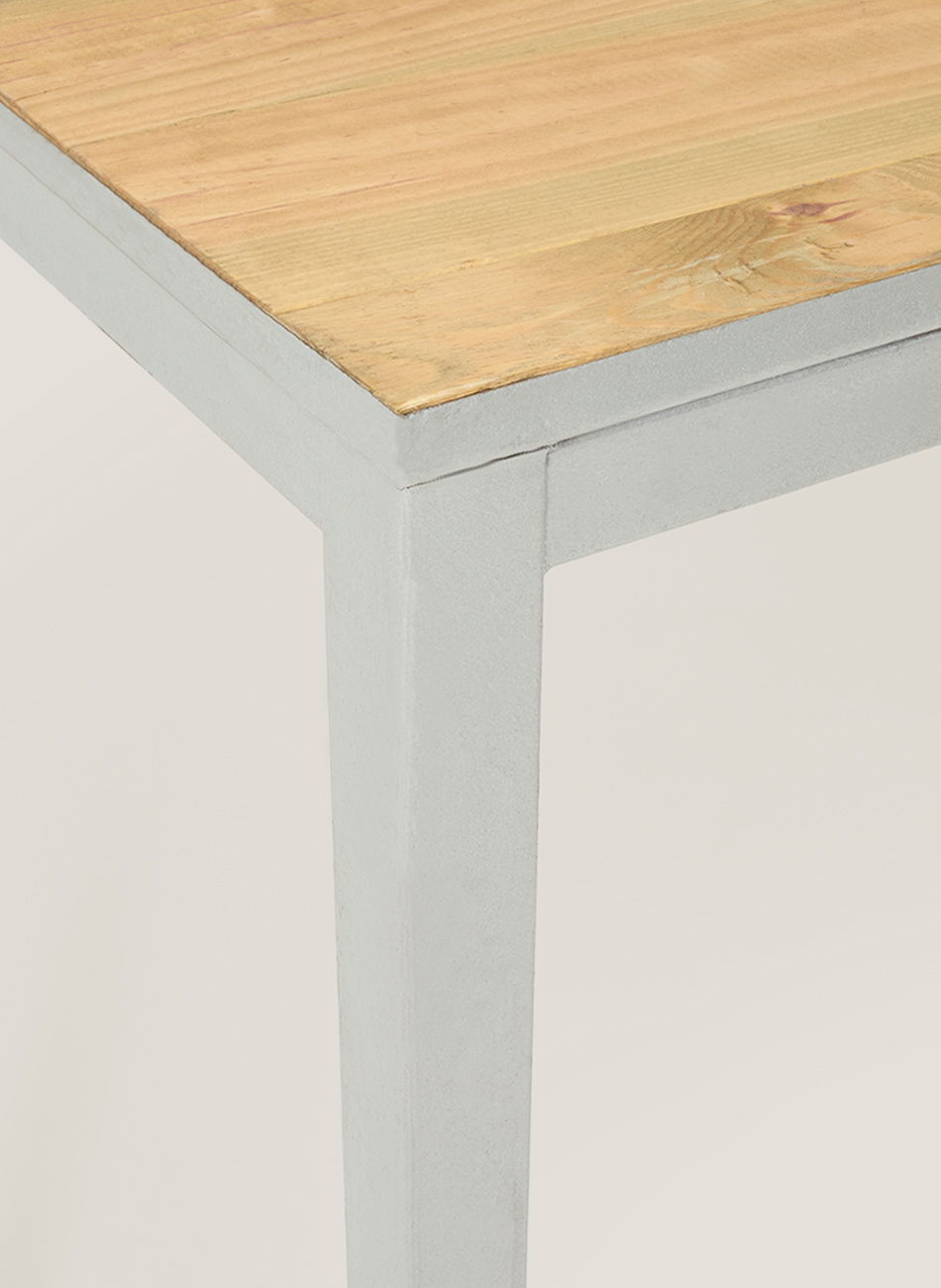 Mesa industry metal doble alta