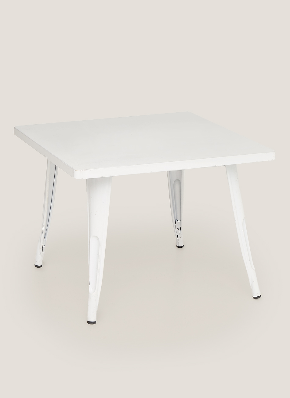 Mesa fabrik blanca baja