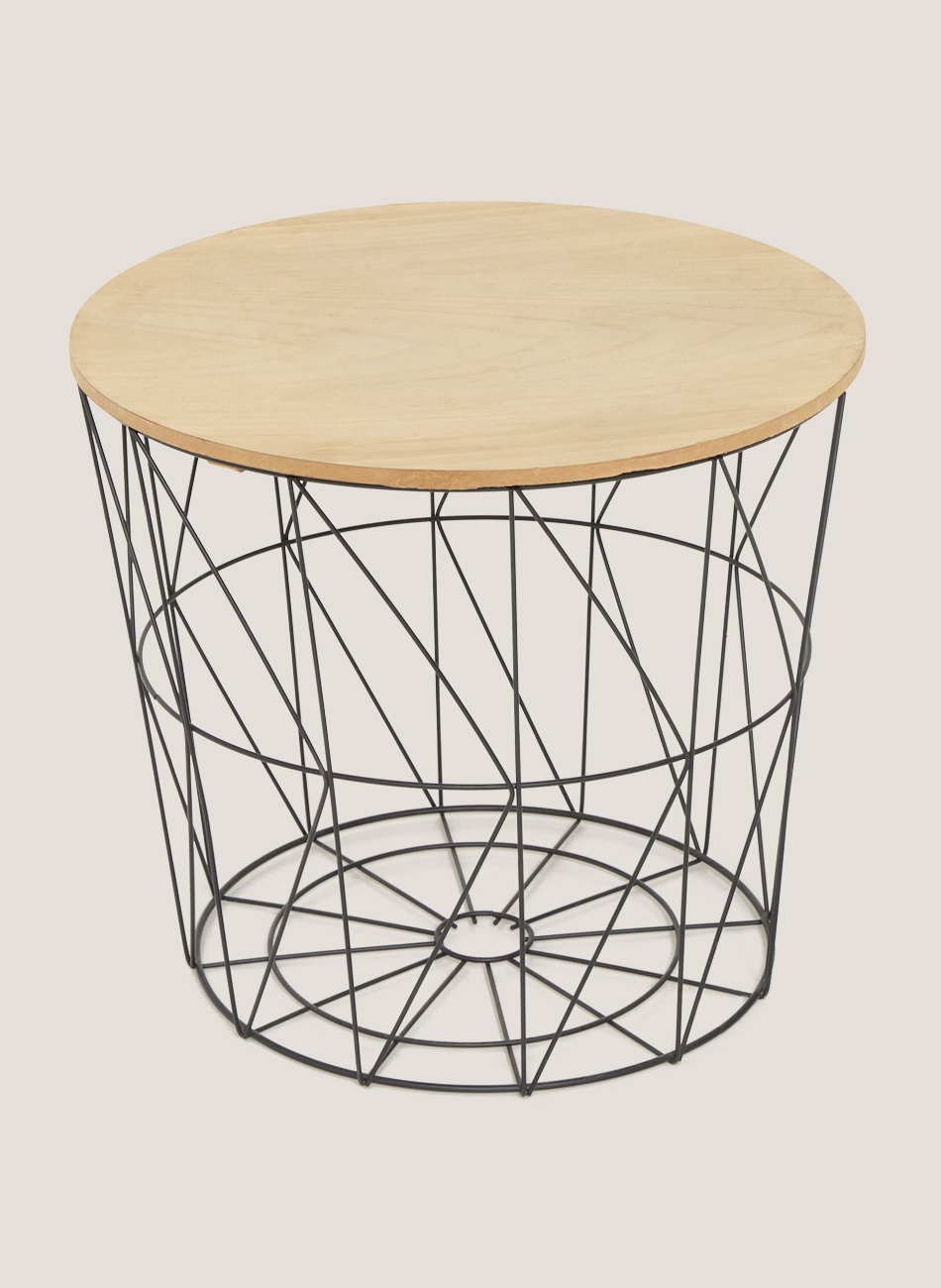 Mesa soft madera metal grande