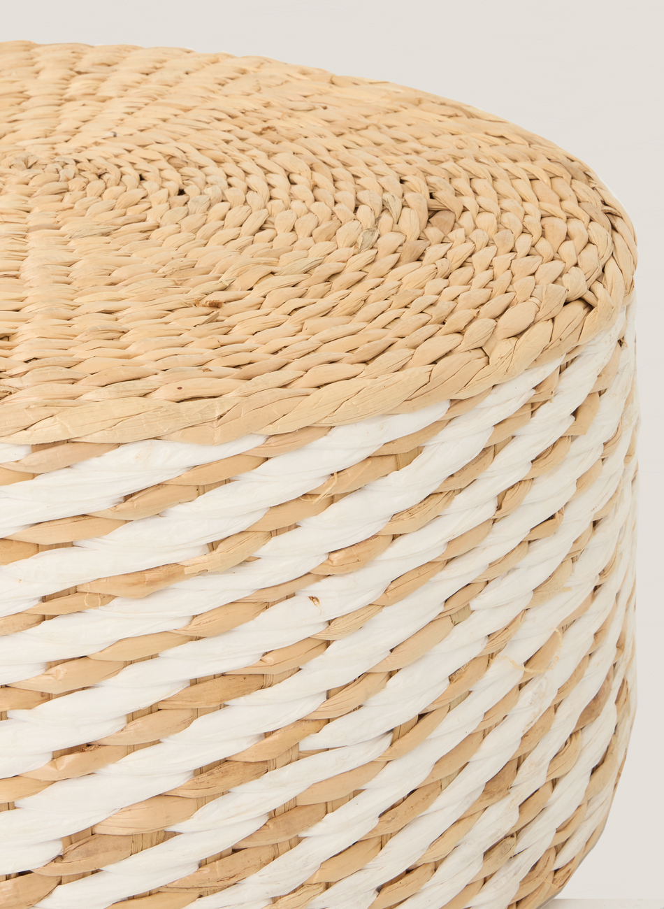 Puff / mesa mimbre begur pequeño
