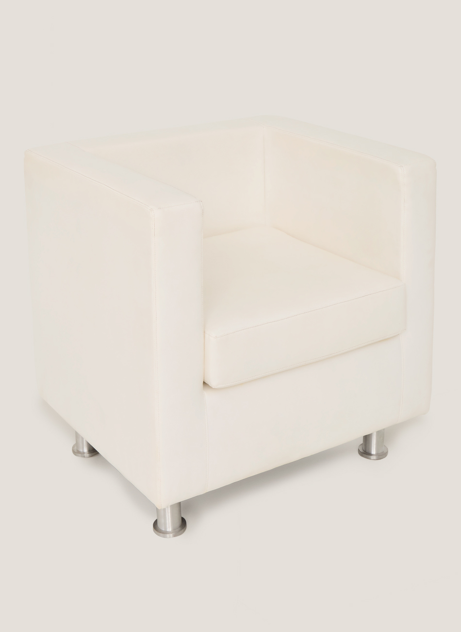 Sillón boston blanco