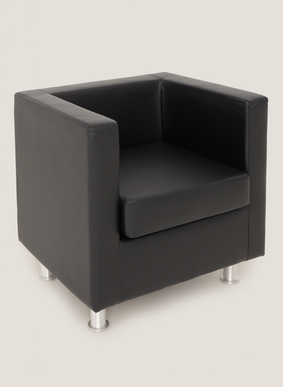 Sillón boston negro