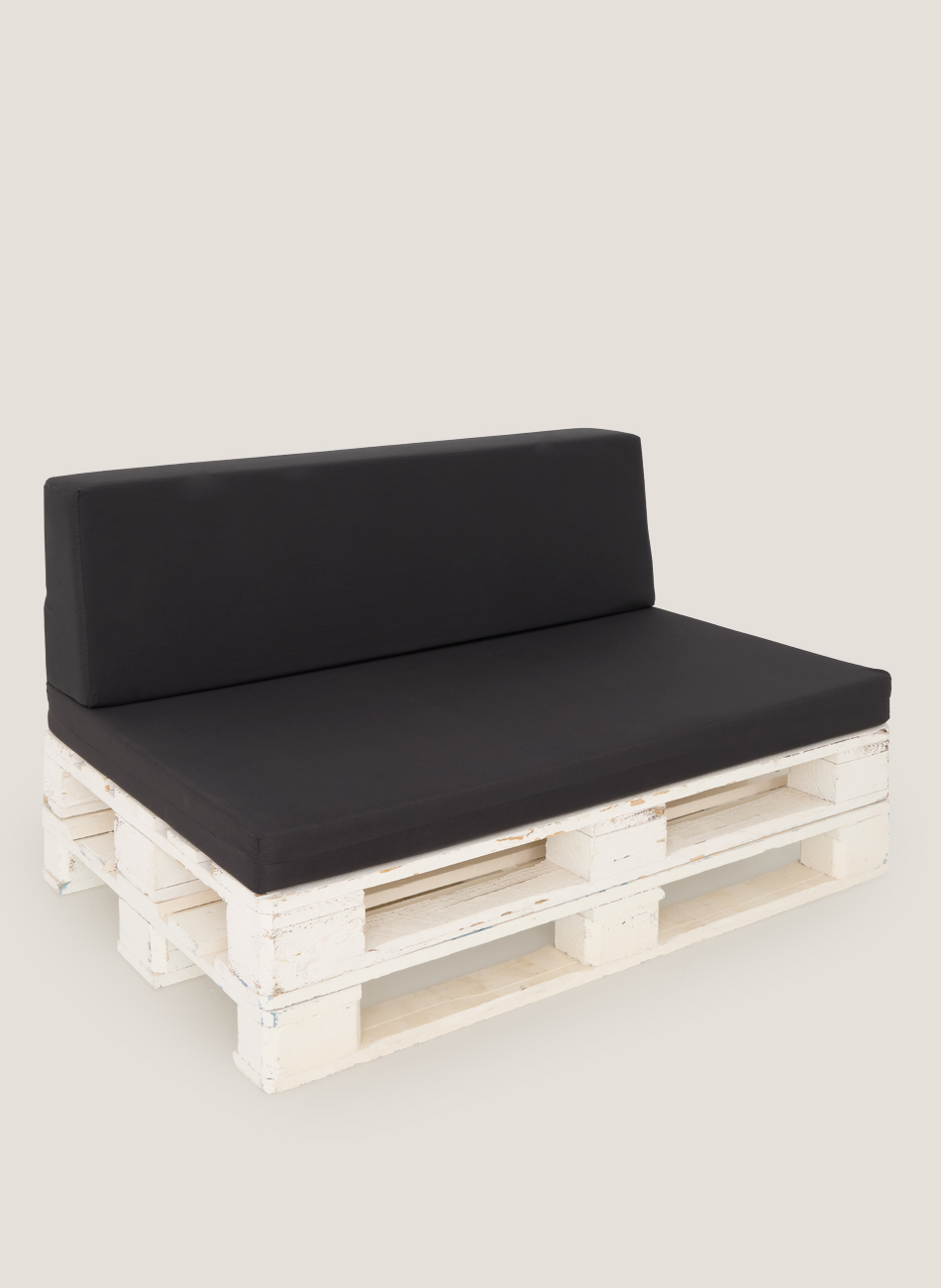 Sofá palet-blanco blanco