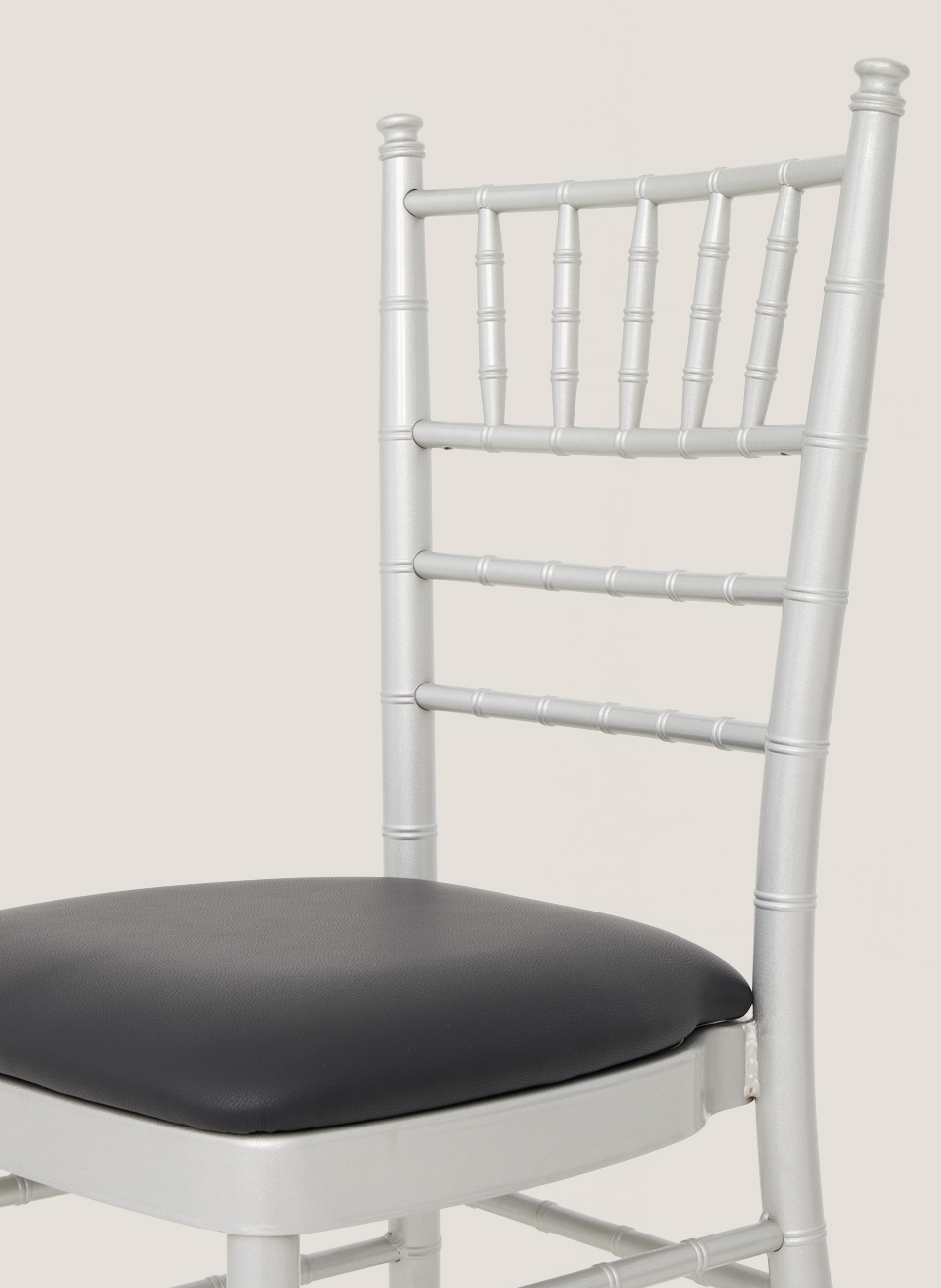 Silla chiavari plata-marfil