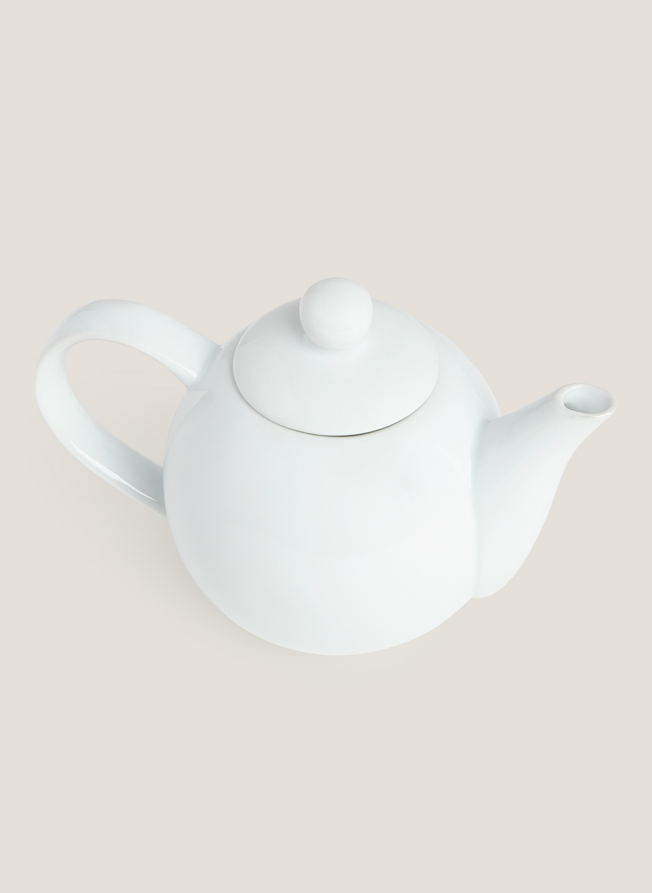 Tetera de porcelana o acero