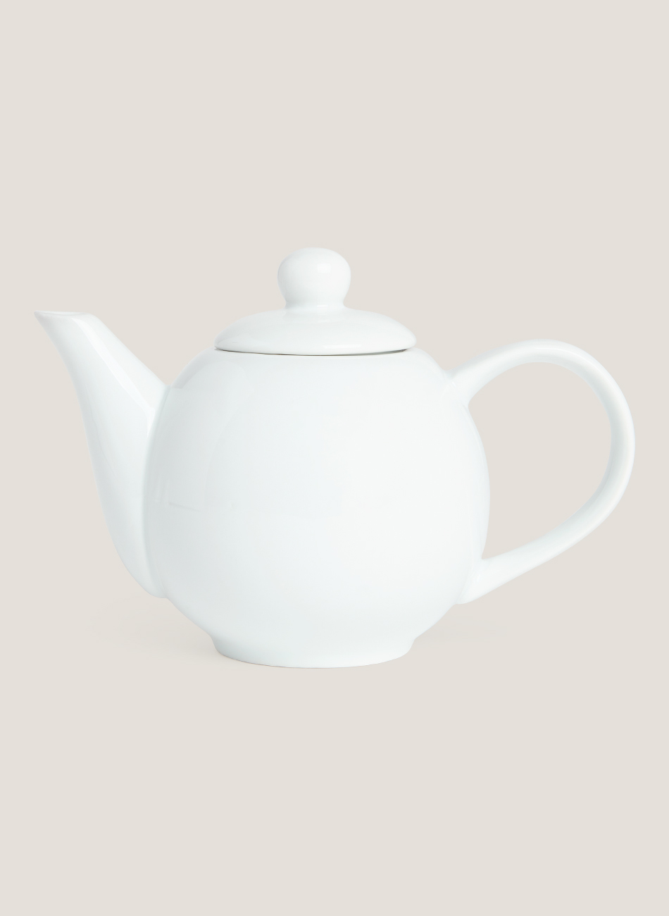 Tetera de porcelana o acero